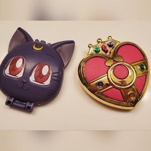 Sailor Moon Luna & Crystal Compact Mirror